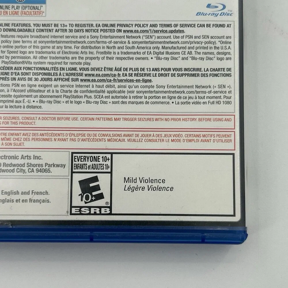 Need for Speed Rivals PS4 (Sony PlayStation 4, 2013) - TESTED - Fast Shipping